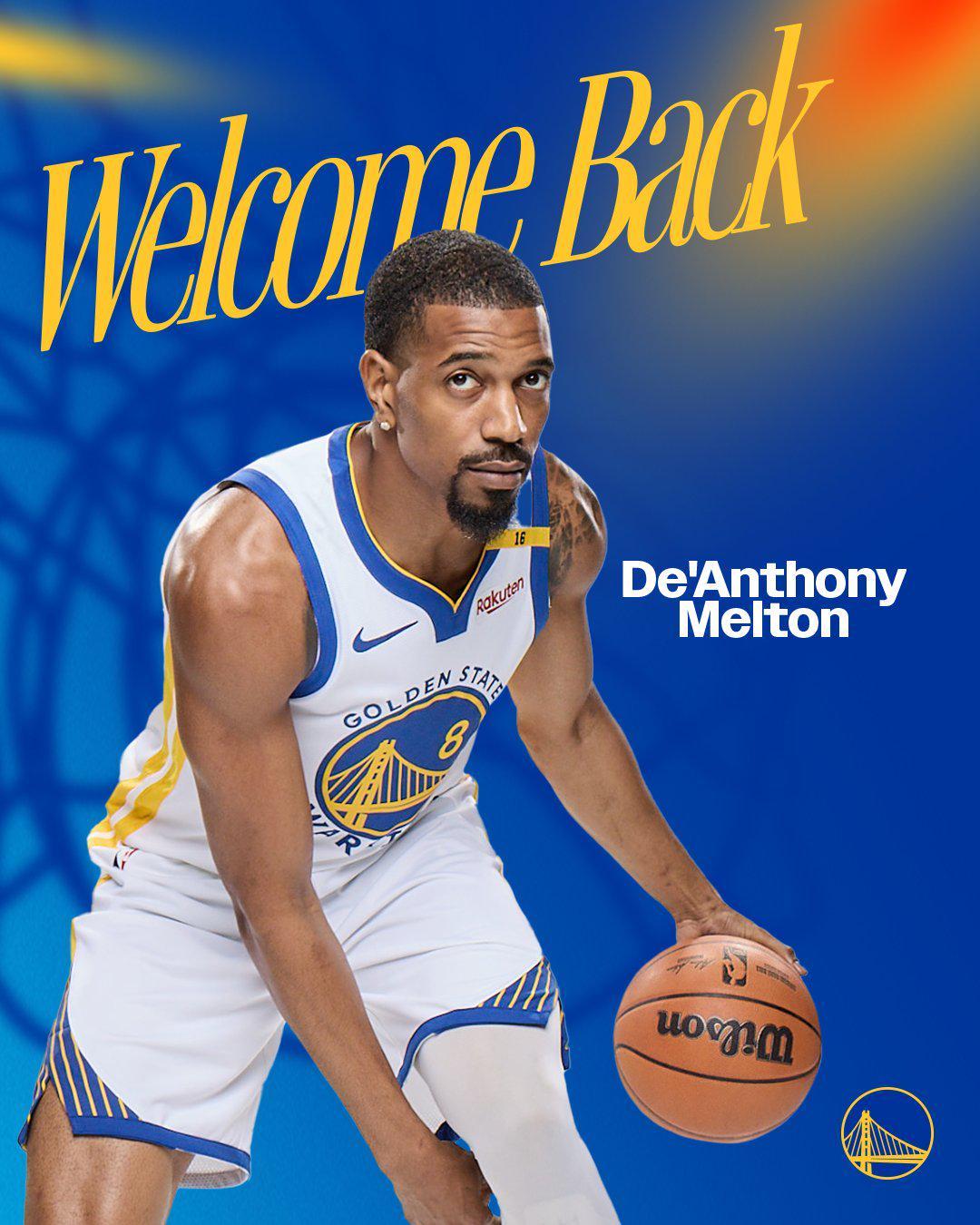 官方网址-官方:勇士重新签回梅尔顿